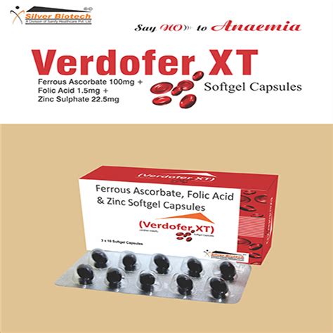 VERDOFER XT Softgel Capsules SANIFY HEALTHCARE PVT LTD