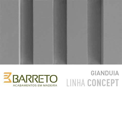 Painel Ripado Barreto Concept Gianduia 270cm X 90cm Madeiras Alba