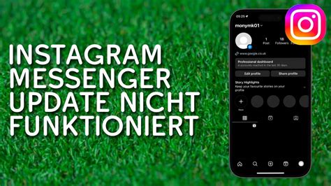 So Beheben Sie Dass Das Instagram Messenger Update Nicht Funktioniert