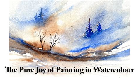 The Pure Joy Of Painting In Watercolour Loose Watercolour Landscape