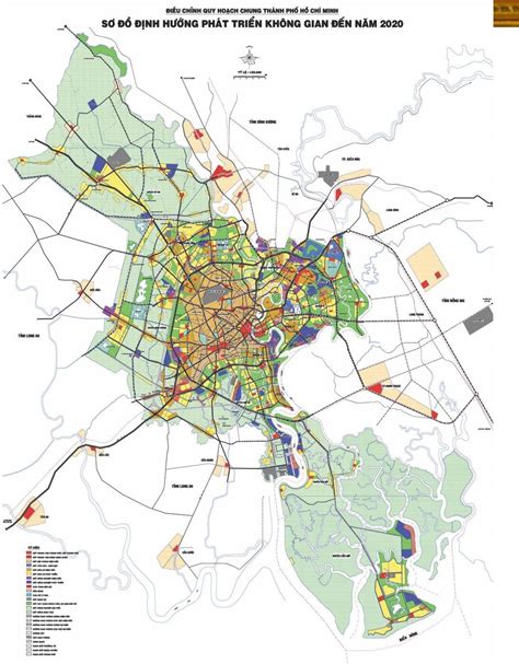 Thông Tin Bản đồ điều Chỉnh Quy Hoạch Xây Dựng Chung Thành Phố Hồ Chí