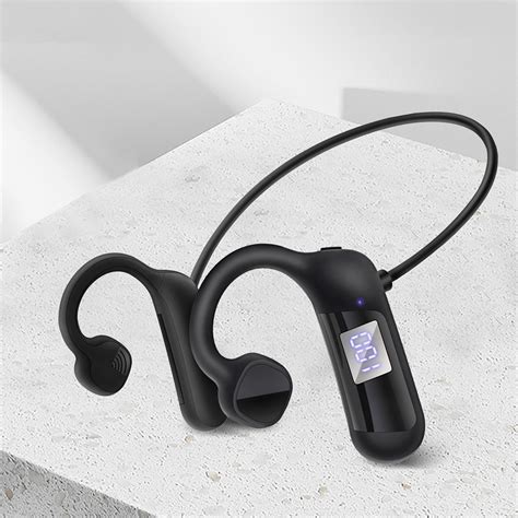 W10316814 Pro Em1 Bone Conduction Headphones Open Ear Headphones With Built In Microphones