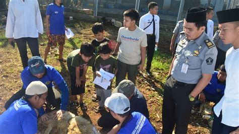 21 Hewan Kurban Di Lapas Banceuy Didistribusikan Ke Narapidana Dan