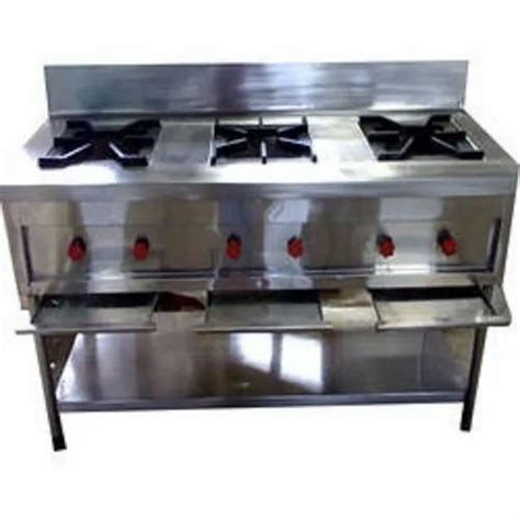 3 Burner Stainless Steel Bhatti For Hotel At Rs 18000 In Kanpur Id