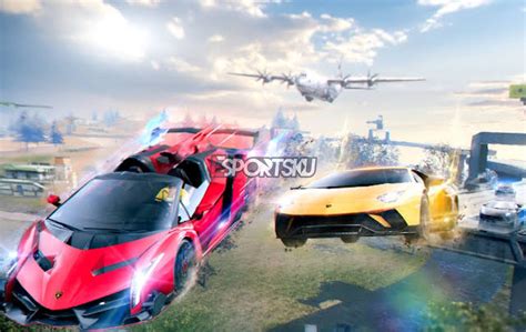 Skin Sports Car Aventador Ultimate Grigio Nimbus Free Fire FF Ini