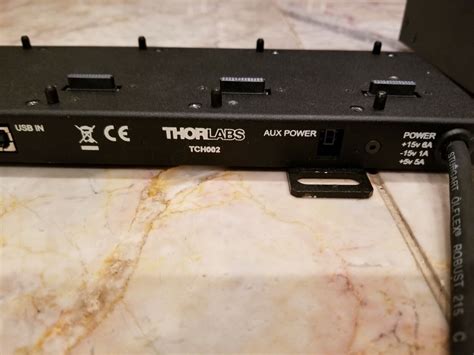 Thorlabs Tch002 T Cube Controller Hub And Power Supply Unit 6