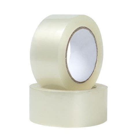 White Transparent Single Side Self Adhesive Pvc Cello Tape With Widh