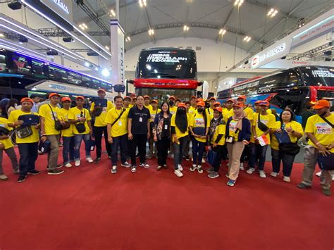 Bus Mewah Po Harapan Jaya Terbaru Ditampilkan Di Pameran Giias