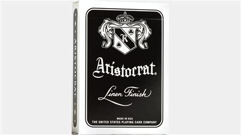 Signature Edition Aristocrat Black Playing Cards Mymagic Cards