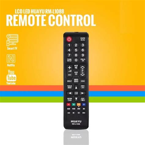 Samsung LCD LED TV Universal Remote Control Huayu RM L1088 Lazada PH