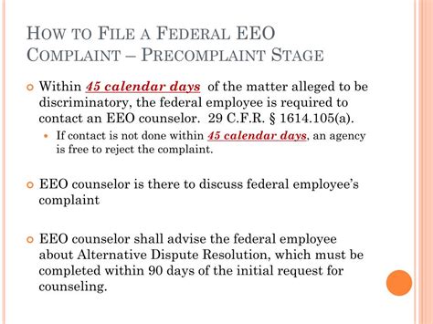 Ppt Navigating The Federal Eeo Process Powerpoint Presentation Free Download Id2659354