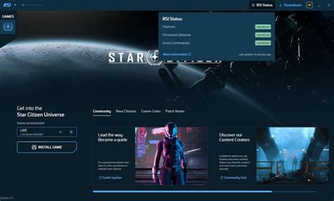 Neuer Star Citizen Launcher Auf Dem Weg Citizen Space