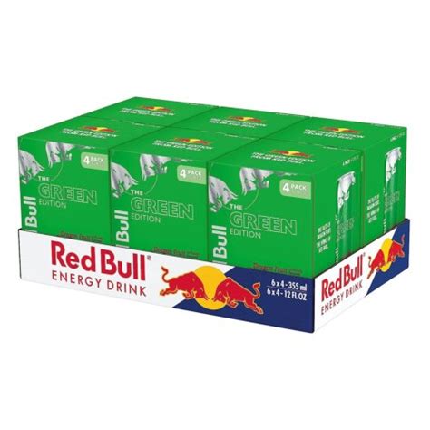 Red Bull Green Edition Dragon Fruit Energy Drink 12 Fl Oz 24 Cans Free Shipping