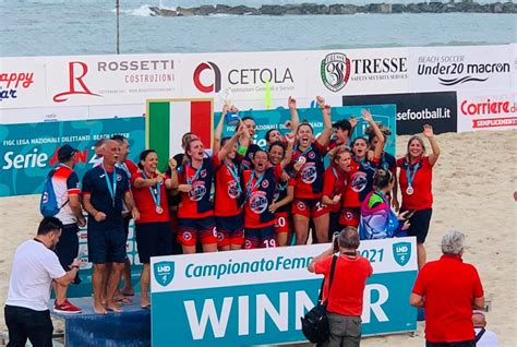 La Samb Beach Soccer femminile è Tricolore Il Mascalzone San