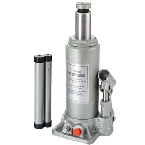 Cric Bouteille Hydraulique Tonnes Avec Valve De S Curit