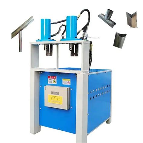 Degree Angle Cutter Hydraulic Square Hole Puncher Steel Pipe