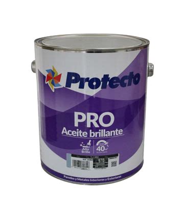 Pintura Pro Plus De Aceite Base Pastel Galon Protecto Elbaratillo