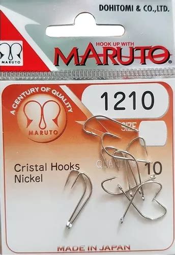 Anzuelo Pejerrey Maruto Japones 1210 Numero 4 Sobre X 10 Uni