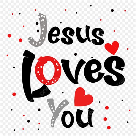 Jesus Loves You SVG