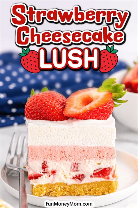 Strawberry Cheesecake Lush Fun Money Mom