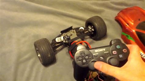 Completed Arduino Powered Rc Car Using Ps3 Or Xbox 360 Controller Youtube