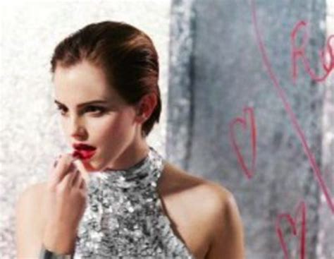 Primeras Imágenes De Emma Watson En La Campaña Rouge In Love De