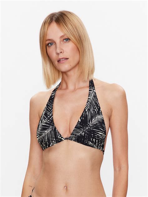 MICHAEL Michael Kors Góra od bikini Sonoran Palm MM9J027 Czarny Modivo pl