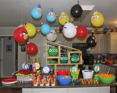 Kidspired Creations Angry Birds Birthday Party