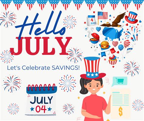 July National Day Calendar The Coupon Marketplace