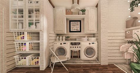 Bloxburg Laundry Rooms