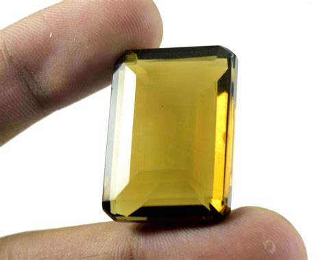 71 Cts Natural Smokey Topaz Certified Smokey Topaz Gemstone Etsy