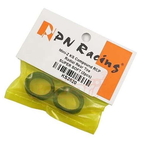 Pn Racing Ks Compound Rcp Super Soft Radial Rear Tire 2pcs For Kyosho Mini Z Rc Ebay