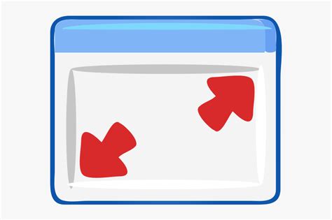 Computer Windows Maximize Icon Vector Image Hd Png Download