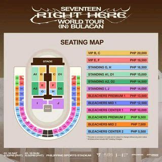 Seventeen Right Here Bulacan 2025 Tickets Vouchers Event Tickets On