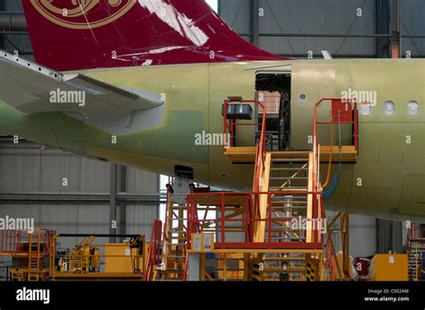 Parts Of The Airbus A And A Fuselage Airframes And Wings Are