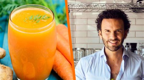 Cómo Hacer Jugo De Zanahoria Con Jengibre Lleno De Vitamina A Con La Receta Del Chef Oropeza