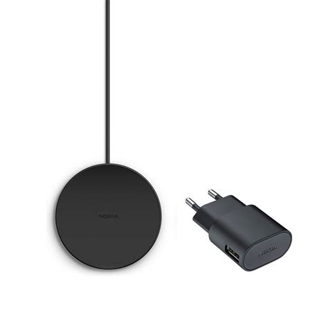 Nokia Wireless Charging Pad Black In Retail Package Phone Parts