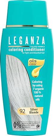 Leganza Hair Coloring Conditioner Natural Balm Color Silver Blonde N