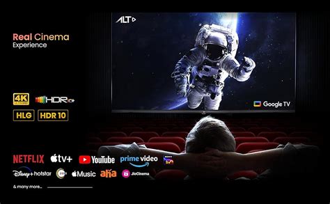 ALT 126 Cm 50 Inch Premium Series 4K Ultra HD QLED Google Smart TV