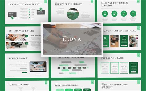 Ledva Business Pitch Deck Plantilla De PowerPoint