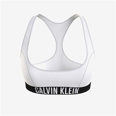 Calvin Klein Bralette Racerback Rp Kad N Beyaz Bikini St Bikini