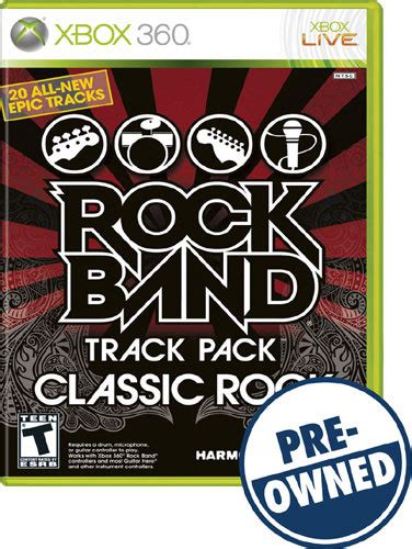 Best Buy: Pre-Owned Rock Band Track Pack: Classic Rock Xbox 360