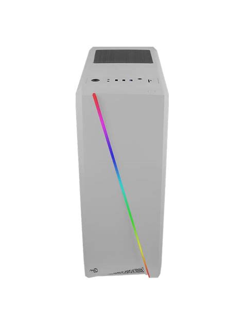 Aerocool Cylon Tempered Glass Rgb Mid Tower White