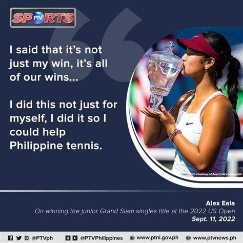 Ptvph On Twitter Rt Ptvphsports Basahin Sinabi Ni Alex Eala Sa