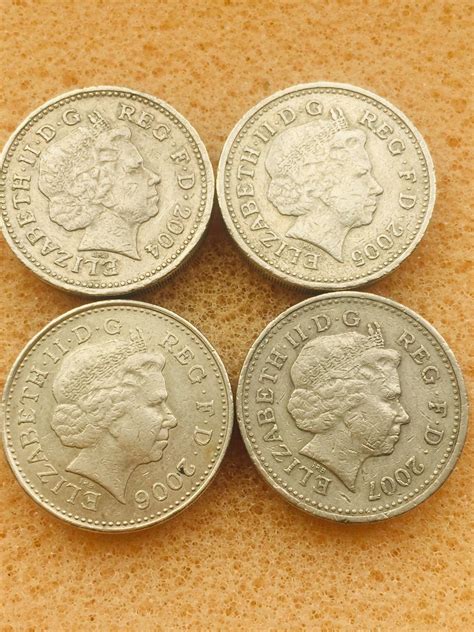 Old 1 Pound Coin Set Of 4 Bridges In W3 London For £800 For Sale Shpock