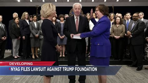 New York Attorney General Sues Trump Foundation