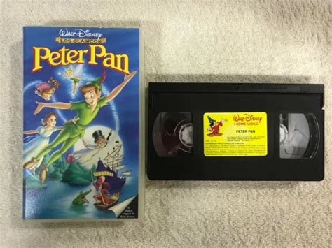 WALT DISNEY VHS Peter Pan Vhs New And Sealed Tape 80 00 PicClick AU