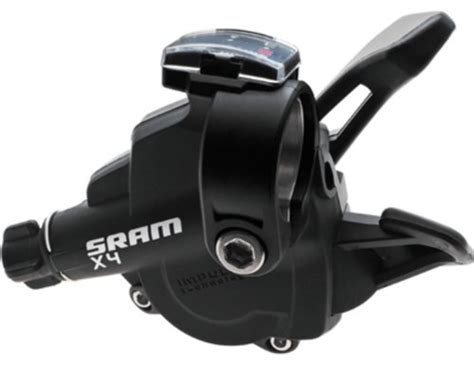 Sram Cambio con Leve a 8 velocità 11 MTB Schalter Trigger X 4 Nero