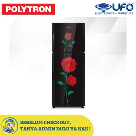 Jual POLYTRON PRM 21DRX Kulkas Lemari Es 2 Pintu Handel Belleza Varia