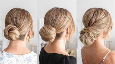 Low Bun Slide These Chic Low Bun Hairstyles Will Make You Skip The